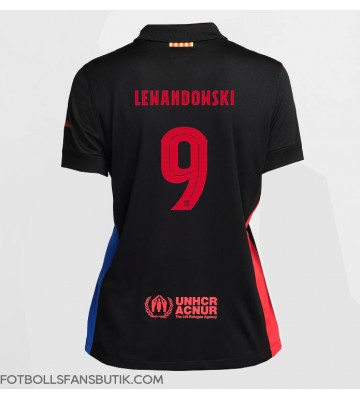 Barcelona Robert Lewandowski #9 Replika Bortatröja Damer 2024-25 Kortärmad